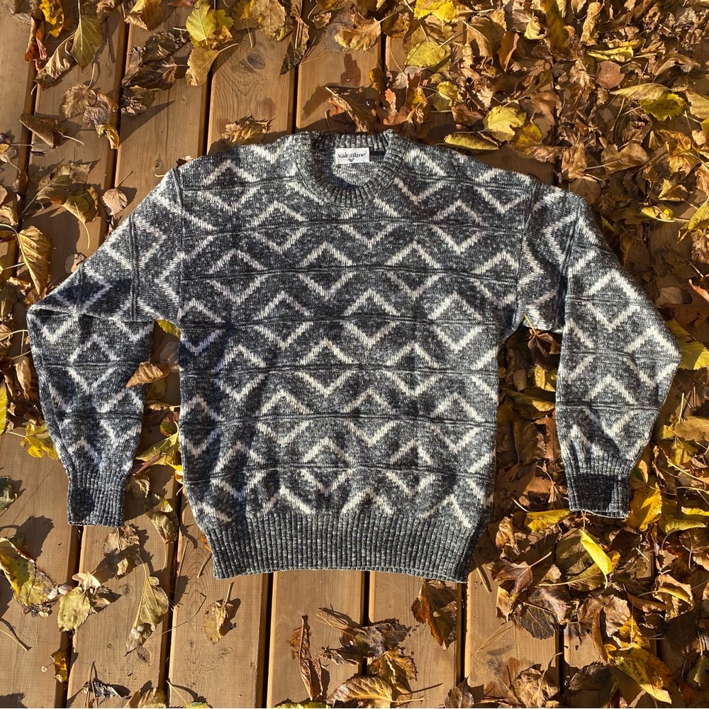 Vintage Valentino Mens sweater.